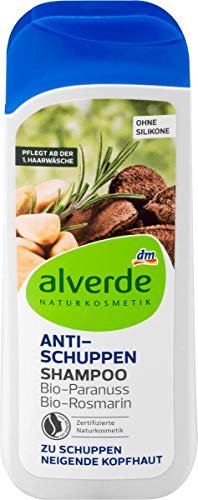 Alverde Antischuppen-Shampoo, wirkt gegen Schuppen – 200 ml