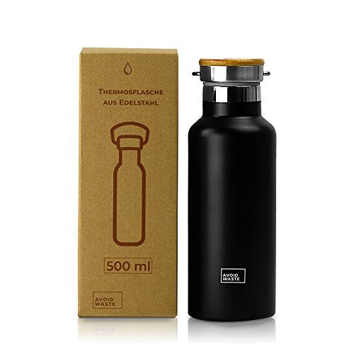 Avoidwaste Nachhaltige Edelstahl Thermosflasche nachhaltig & ökologisch