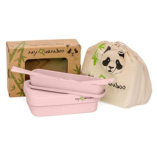 myQuamboo Lunchbox aus Bambusfasern für eine gesunde & frische Ernährung