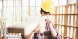 craftsman carpenter working with wood construction industry tool and wooden equipment
